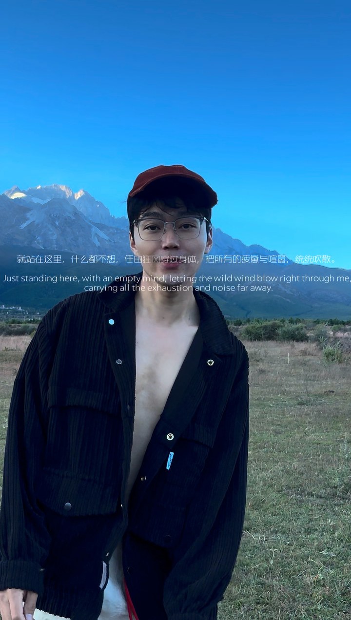 YO CIAO designer in the mountains