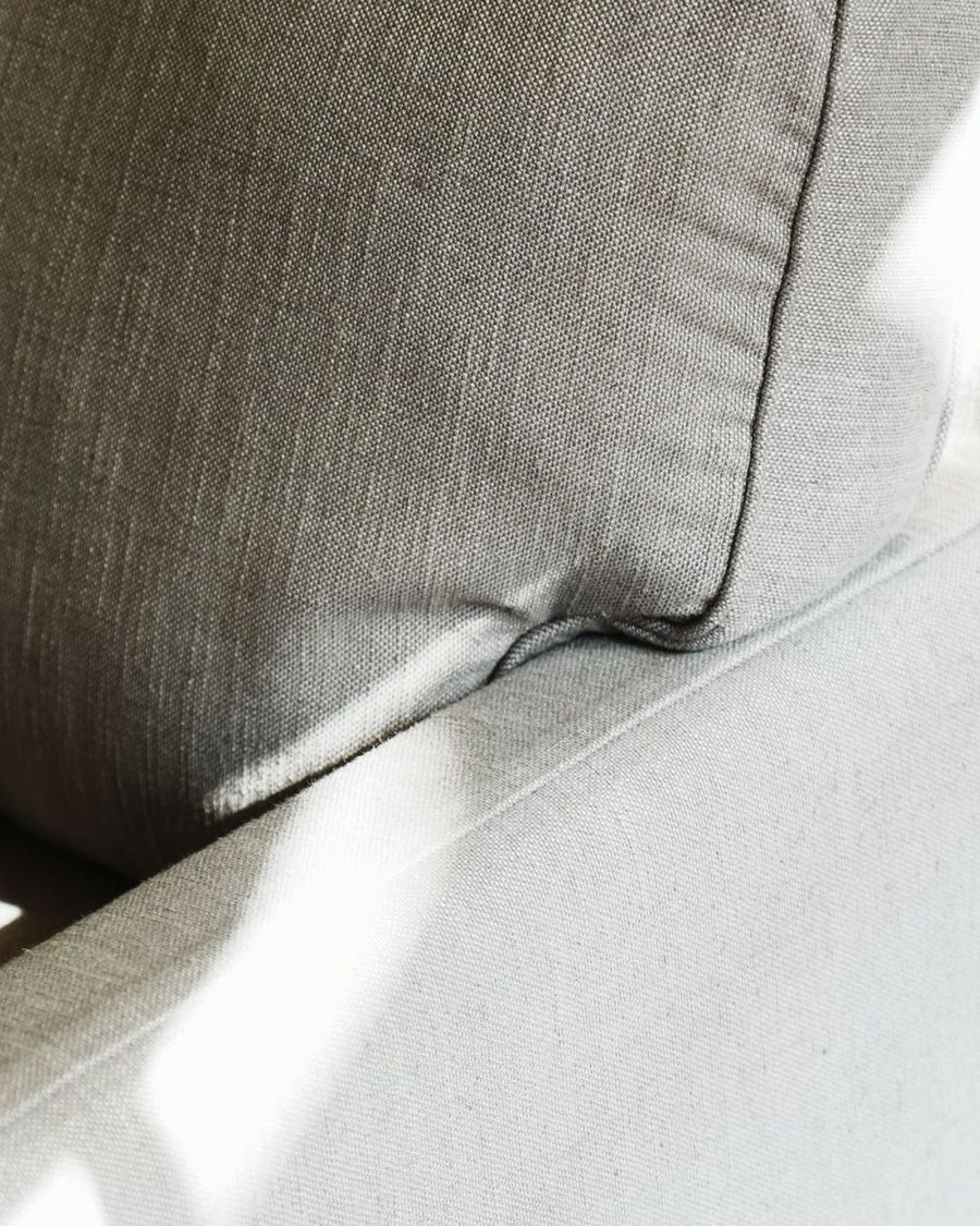 Wool and cotton fabric close-up